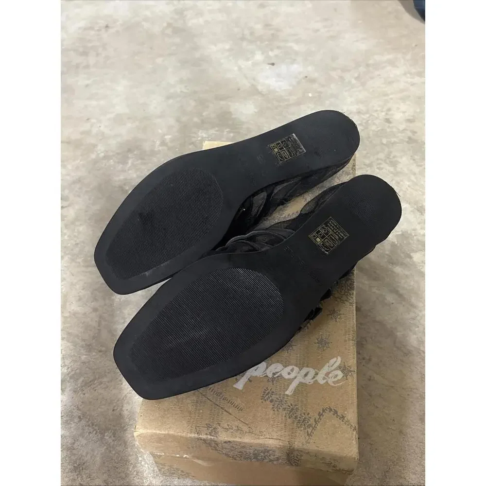 Free People™ Women's  Gemini Ballet Flats in Black - Picture 8 of 8